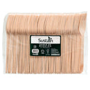 Garfo de Madeira 100un - Talge