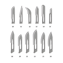 Lâmina de Bisturi Aço Inox N23 100un - Descarpack