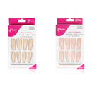 Unha Postiça Bailarina Longa 12un - MB