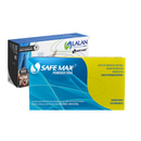 Luva De Procedimento Látex Branca Sem Pó 100un - Safemax by Supermax