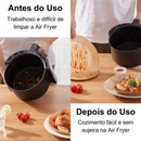Forma Descartável Para Airfryer Redonda 50un - MC