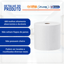 Pano Wiper Ultra Absorvente 25cmX240m TW2540 - Inoven