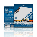 Cabo HDMI 2.0 Ultra HD 3D 4K Banhado À Ouro Tecido 1,80m - MB