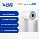 Papel Toalha Bobina 20 X 200m 100% Celulose 6 Rolos - Nobre