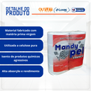 Papel Higiênico Rolão Institucional 8 Rolos 200m Branco - Mandypel