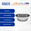 Cuba Redonda de Inox 12cm - Supermedy