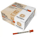 Seringa de Insulina 1ml Agulha Fixa 12,7x0,33mm 100un - Descarpack