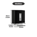 Dispenser Para Papel Toalha Interfolha Preto Street - Nobre