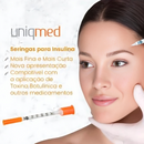 Seringa de Insulina 0,5ml com Agulha 5x0,23 mm - Uniqmed