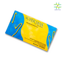 Luva de Procedimento Látex Branca Com Pó 100un - Supermax