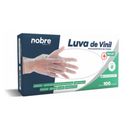 Luva de Vinil Sem Pó 100un - Nobre