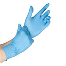 Luva de Procedimento Nitrílica Sem Pó Azul 100un - Nobre