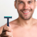 Aparelho de Barbear 2 Lâminas Aço Inox 24un - Milenio