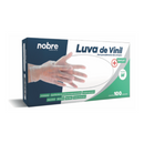 Luva de Vinil Sem Pó 100un - Nobre
