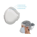 Mascara Respiratória PFF2 N95 1un - Nuca Neve