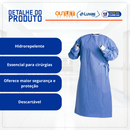 Avental Cirúrgico Estéril Azul XG - Descarpack