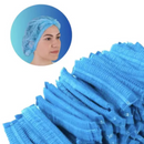 Touca Descartável TNT Azul 100un - Anadona