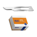 Lâmina de Bisturi Aço Carbono 100un - Medix