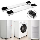 Suporte Carrinho Base Ajustável Para Mover Eletros Com Rodas