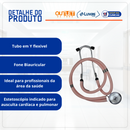 Estetoscópio Rappaport Rosa Claro - Supermedy