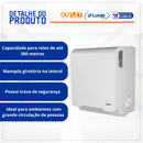 Dispenser Autocortante Para Papel Toalha Bobina Branco - Brave Nobre