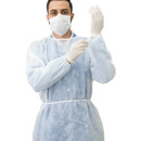 Avental Descartável Manga Longa 20G 10un - Dejamaro