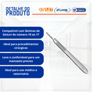 Cabo De Bisturi N3 Inox 12cm - Vital