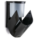 Mini Dispenser Para Sabonete Líquido Álcool Gel Preto 500ml - Nobre