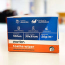 Toalha Wiper TW3031 30 cm x 31 cm 100un - Inoven