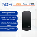 Dispenser Para Sabonete Líquido Álcool Gel 800ml Preto - Select Nobre