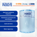 Papel Grau Cirúrgico 20cm x 100m - Pack GC