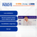Luva de Vinil Com Pó 100un - Inoven
