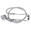 Estetoscópio Rappaport Duplo Cinza - Supermedy