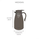 Garrafa Térmica Bule 1L Plástica - Mood Nobre