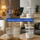 Umidificador de Ar Ultrassônico Com Led Bivolt 2L - Redcare