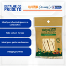 Espeto de Bambu Golf 9cm 50un - Talge