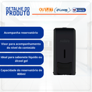 Dispenser Para Sabonete Líquido Ácool Gel 800ml Preto New Classic - Nobre