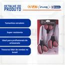 Conjunto de Tesouras Profissionais 3un - MB