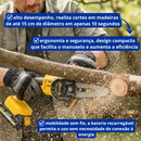 Mini Serra Elétrica Recarregável + 1 Ano de Garantia - MB Tools