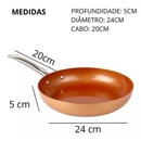 Frigideira de Cerâmica e Titanium - MC