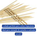 Palito de Unha Pontiagudo e Chanfrado 100un - Talge