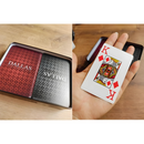 Jogo de Baralho Duplo Com Estojo Em Lata - Dallas MB