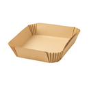 Forma Descartável Para Air Fryer Quadrada 24x25cm 25un - Inoven