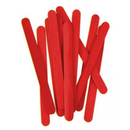 Palitos Ponta Redonda Vermelho 100un - Inoven