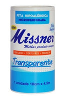 Fita Hipoalérgica Transparente 10 x 4,5 - Missner