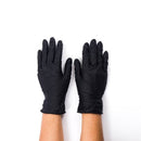 Luva de Procedimento Nitrílica Preta Sem Pó 100un - Supermax