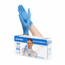 Luva Nitrílica Azul Sem Pó 100un - Inoven