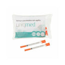 Seringa de Insulina 1ml com Agulha 31G 6x0,25 mm 10un - Uniqmed