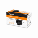 Máscara Cirúrgica Tripla Preta com Elástico Caixa 50un - Inoven