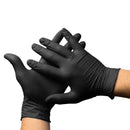 Luva de Procedimento Nitrílica Preta Sem Pó 100un - Supermax